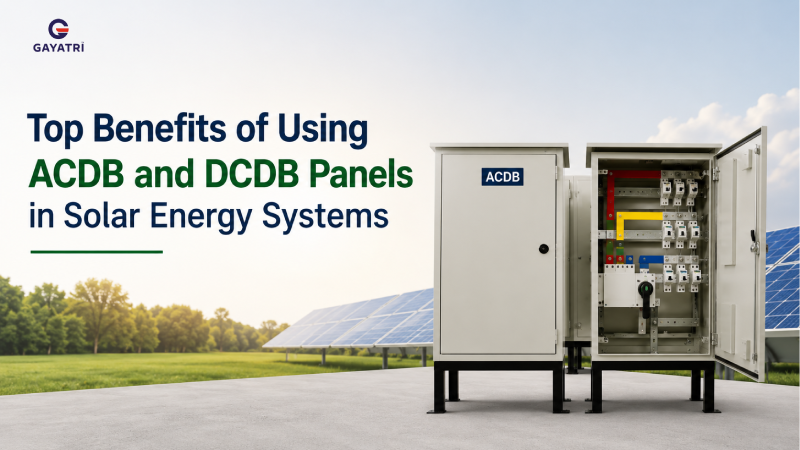 Top Benefits of Using ACDB and DCDB Panels in Solar Energy Systems