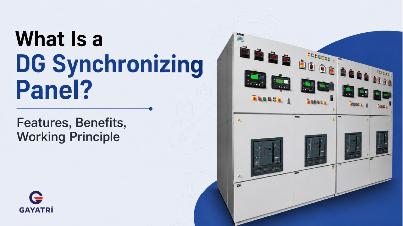 What Is a DG Synchronizing Panel? Features, Benefits, Working Principle