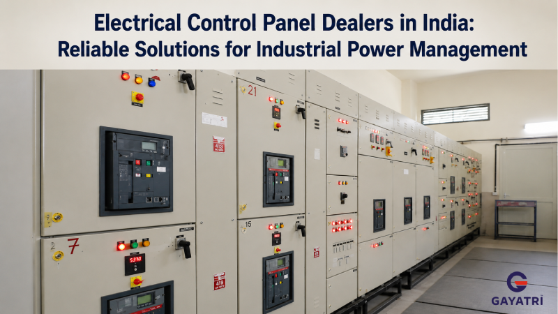 Electrical Control Panel Dealers in India: Reliable Solutions for Industrial Power Management