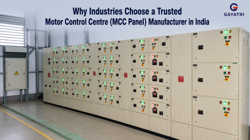 Why Industries Choose a Trusted Motor Control Centre (MCC Panel) Manufacturer in India