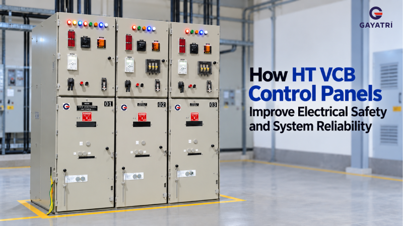 How HT VCB Control Panels Improve Electrical Safety and System Reliability