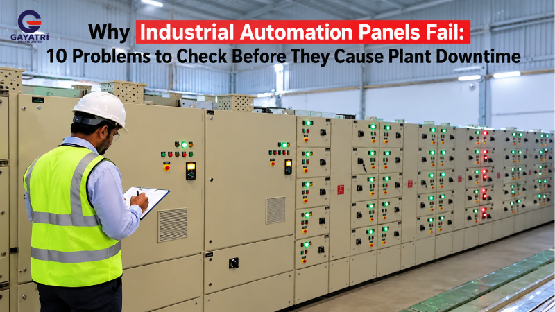 Why Industrial Automation Panels Fail: 10 Problems to Check Before They Cause Plant Downtime