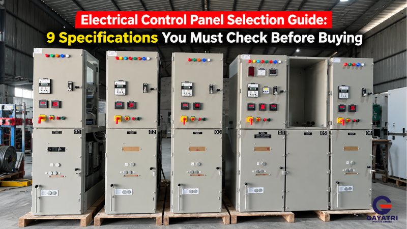Electrical Control Panel Selection Guide: 9 Specifications You Must Check Before Buying