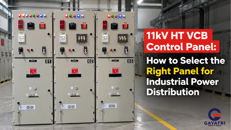 11kV HT VCB Control Panel: How to Select the Right Panel for Industrial Power Distribution
