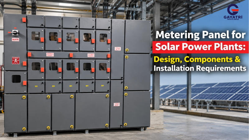 Metering Panel for Solar Power Plants: Design, Components & Installation Requirements