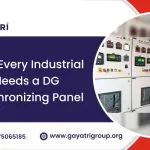 Why Every Industrial Site Needs a DG Synchronizing Panel | Gayatri Group Ahmedabad