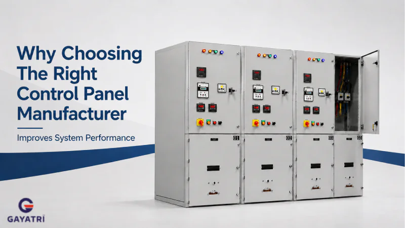 Why Choosing the Right Control Panel Manufacturer Improves System Performance