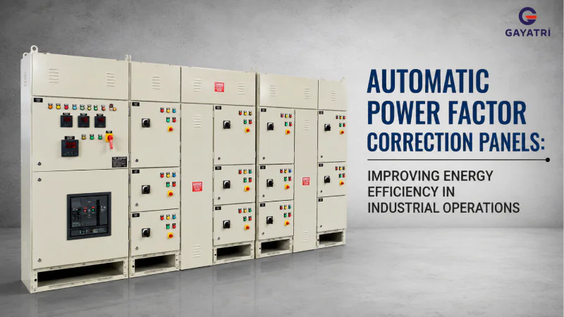 Automatic Power Factor Correction Panels: Improving Energy Efficiency in Industrial Operations