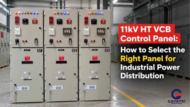 11kV HT VCB Control Panel: How to Select the Right Panel for Industrial Power Distribution